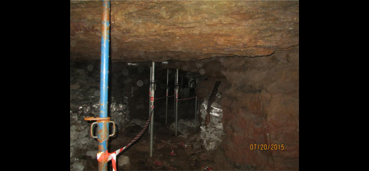 Visit to abandoned underground iron ore mine in France