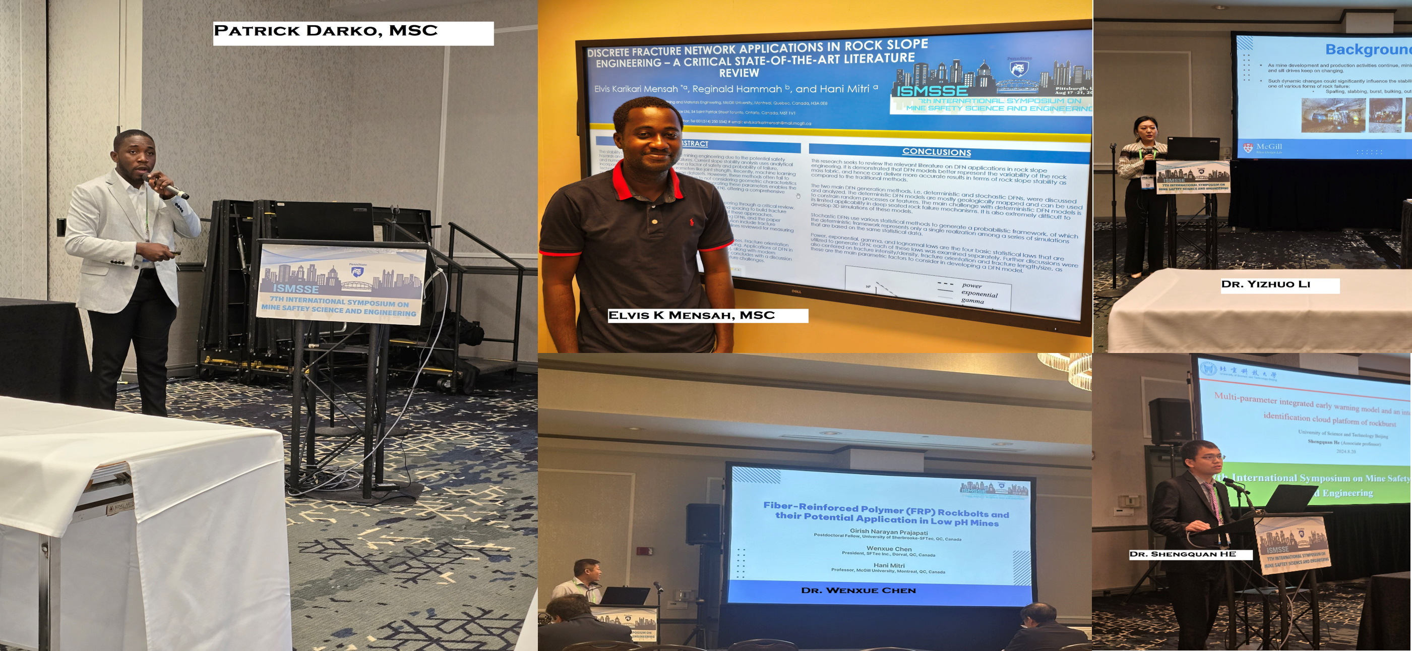 MDL at 7th International Symposium on Mine Safety Science and Engineering